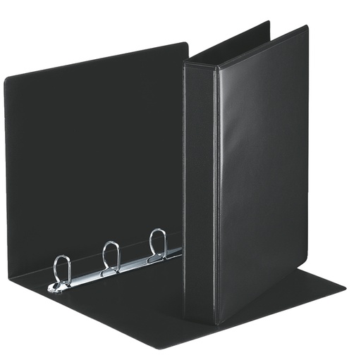 [265716] Presentatieringband Esselte Essentials panorama A4 4-rings D-mechaniek 30mm zwart