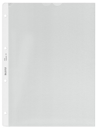 [510566] Pochette Leitz Premium Copy safe A4 4 perforations PP 0,13mm transparent 100 pièces
