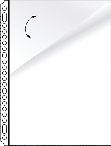 [106291] Showtas Kangaro 23-gaats PP 0.08mm glad 2zijde open 10 stuks