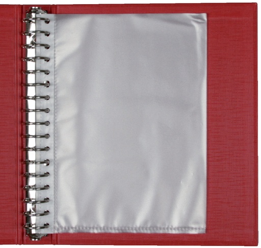 [270549] Pochette Quantore A5 17 perforations PP 0.06mm grainé 10 pièces