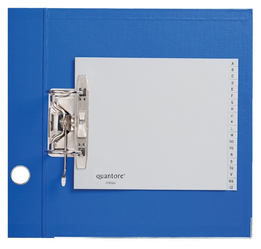 [270525] Ordner alfabet Quantore 2-gaats 18x22.5 PP grijs