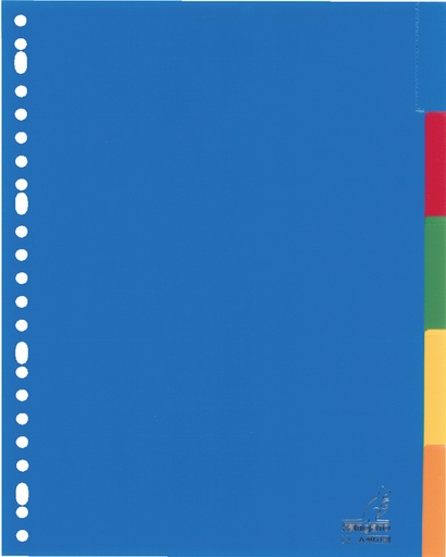 [270439] Tabbladen Kangaro 23-gaats A405FM 5-delig + venster assorti PP