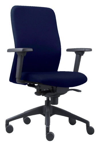 [485622] Bureaustoel Euroseats Vigo blauw