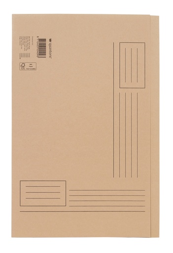 [510034] Chemise Quantore Folio bord décalé 250g beige