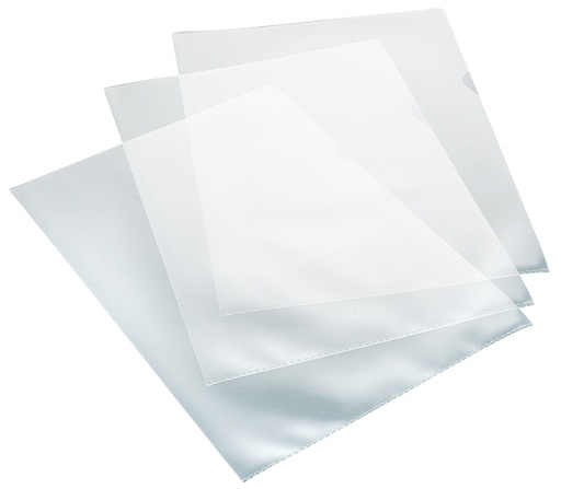 [510572] Pochette modèle L Quantore A4 PP 0.12mm grainé 100 pièces