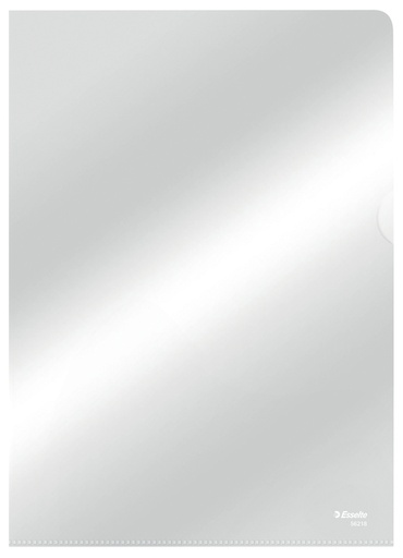 [502962] Pochette modèle L Esselte Standard Copysafe A4 PP 0,11mm transparent 100 pièces
