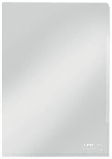 [510567] Insteekmap L-model Leitz Premium copy safe 0.15mm PVC A4 transparant 100 stuks