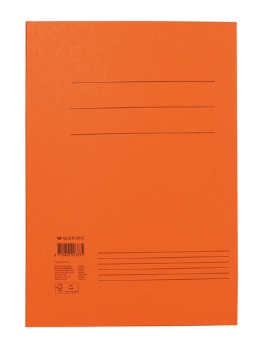 [510126] Dossiermap Quantore folio 300gr oranje