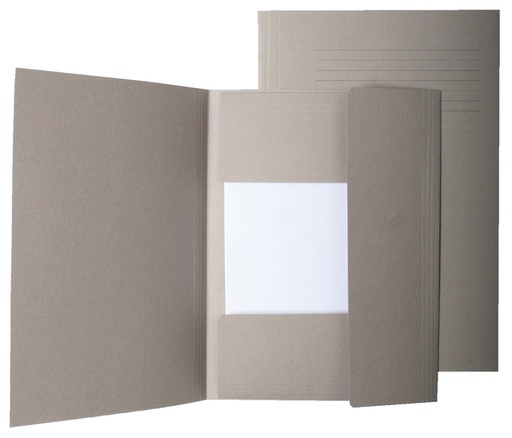 [510185] Chemise à rabats Quantore ICN1 A4 gris