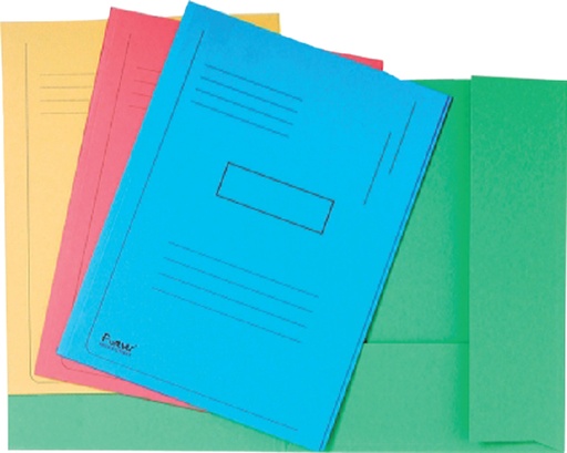 [510878] Chemise Exacompta Forever A4 290g 2 rabats assorti