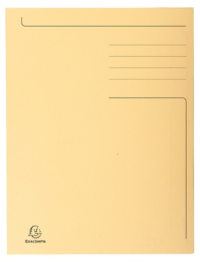 [510910] Dossiermap Exacompta Forever A4 3 kleppen 280gr ivoor