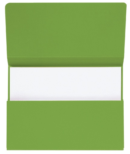 [510304] Pocketmap Secolor folio 100% gerecycled karton 250gr groen