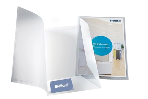 [512403] Offertemap Pearl 5 A4 met insteektas 2 kleppen transparant