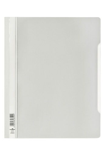 [512300] Chemise à lamelle Durable A4 PVC blanc