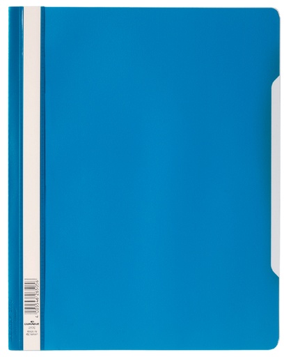 [512303] Chemise à lamelle Durable A4 PVC bleu