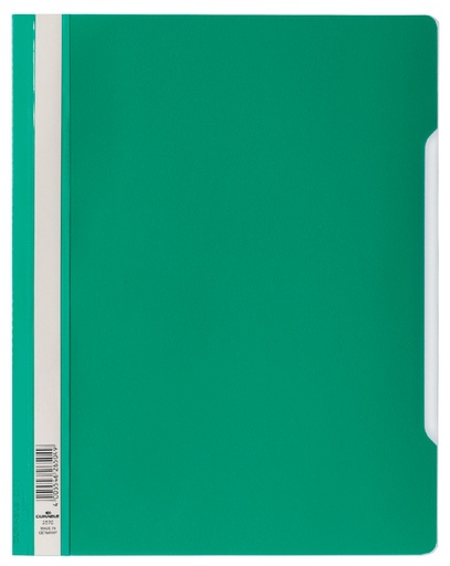 [512304] Chemise à lamelle Durable A4 PVC vert