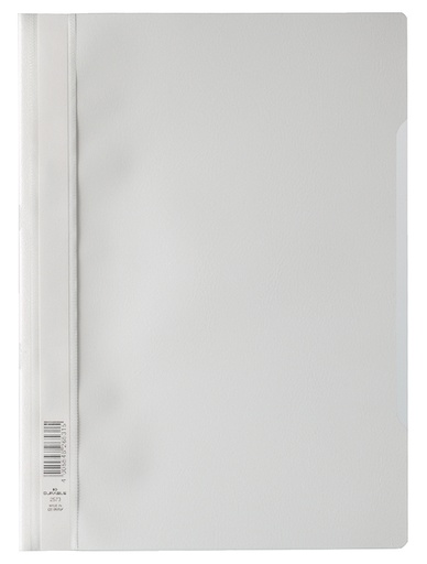 [512340] Chemise à lamelle Durable A4 PP blanc