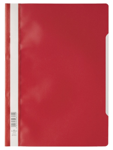 [512342] Snelhechter Durable A4 PP rood