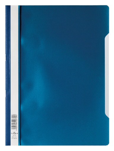 [512343] Chemise à lamelle Durable A4 PP bleu