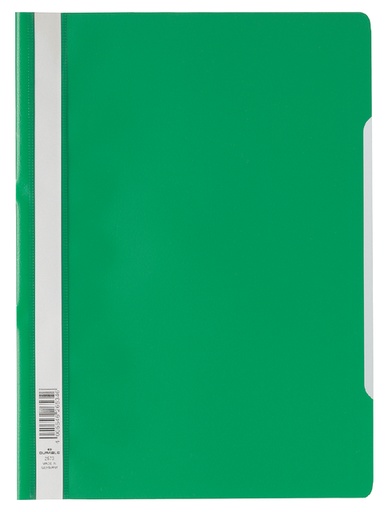 [512344] Chemise à lamelle Durable A4 PP vert