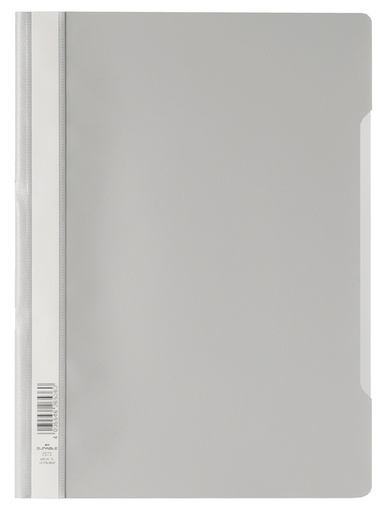 [512352] Chemise à lamelle Durable A4 PP gris