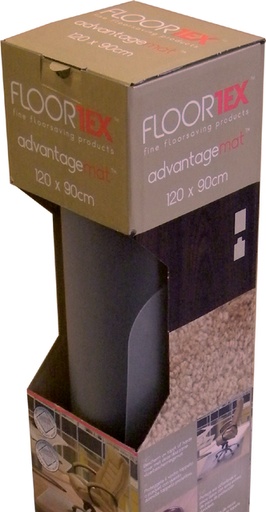 [489099] Tapis protège-sol Floortex PVC 120x90cm pour sol dur pak retail