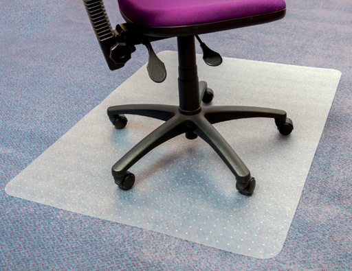 [489094] Stoelmat Floortex PVC 120x90cm voor zachte vloeren