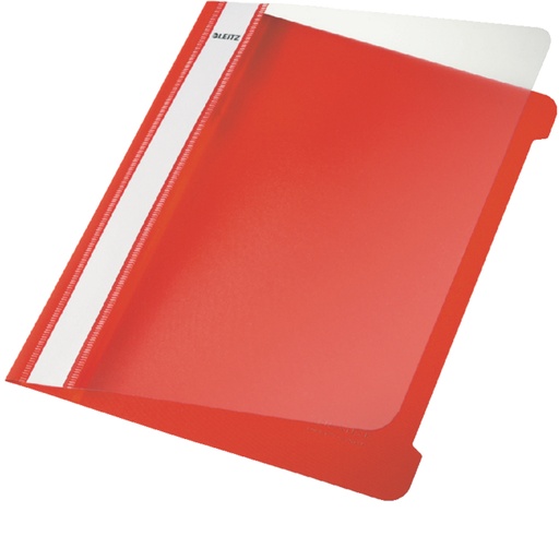 [512362] Snelhechter Leitz standaard A5 PVC rood