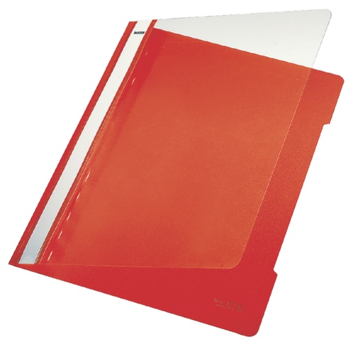 [512222] Snelhechter Leitz Standaard A4 gerecycled PP rood