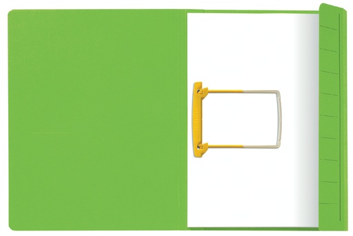 [512784] Clipmap Secolor A4 100% gerecycled karton 250gr groen verpakt per 50 stuks