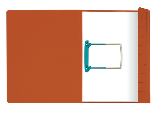 [512599] Chemise Clipex Secolor A4 carton 100% recyclé 250g rouge