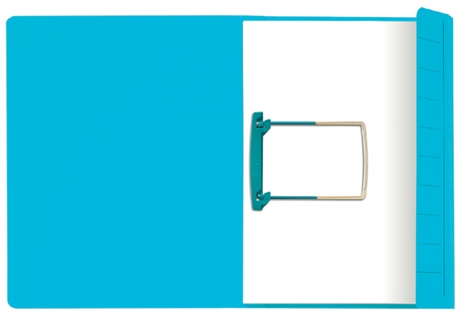 [512564] Chemise Clipex Secolor A4 carton 100% recyclé 250g bleu