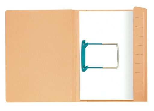 [512597] Chemise Clipex Secolor A4 carton 100% recyclé 250g beige