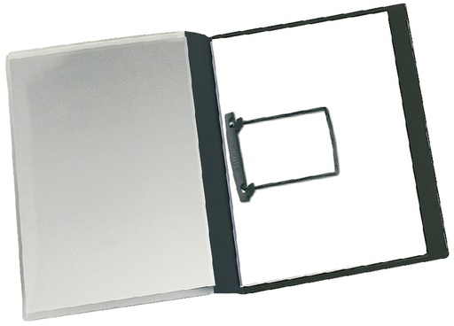 [510331] Chemise avec reliure JalemaClip A4 10 pièces noir