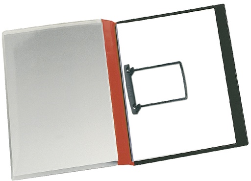 [510332] Chemise avec reliure JalemaClip A4 10 pièces rouge