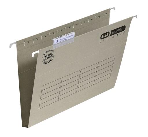[520457] Hangmap Elba Verticfile Ultimate folio 30mm grijs