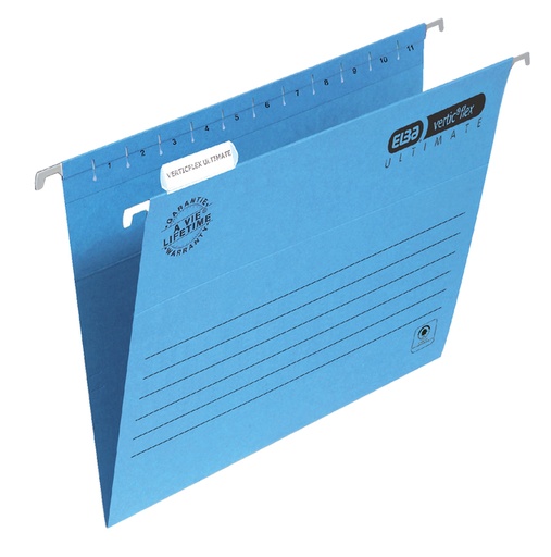 [520493] Dossier suspendu Elba Verticflex Ultimate A4 fond V bleu