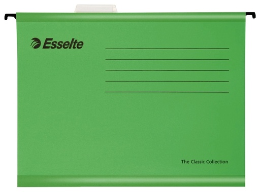 [520224] Hangmap Esselte Classic folio V-bodem 382x240mm groen