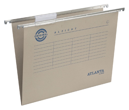 [520102] Dossier suspendu Djois Alzicht folio frontal recyclé fond-V 235g gris