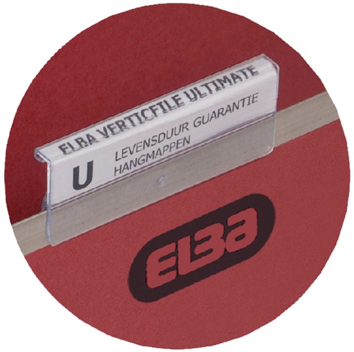 [520472] Ruiters Elba tbv vertifile hangmappen 65mm transparant 25 stuks