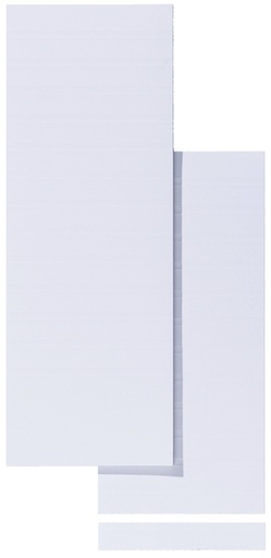 [520159] Ruiterstrook voor Djois Alzicht hangmappen 100mm wit 25 stuks
