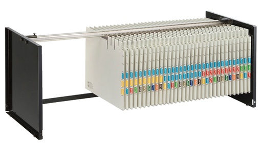 [512594] Unité d'archives Jalema 1050mm pour dossier suspendu latéral noir