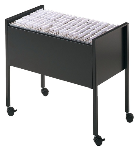 [484754] Chariot pour dossiers suspendus Durable Economy A4 noir