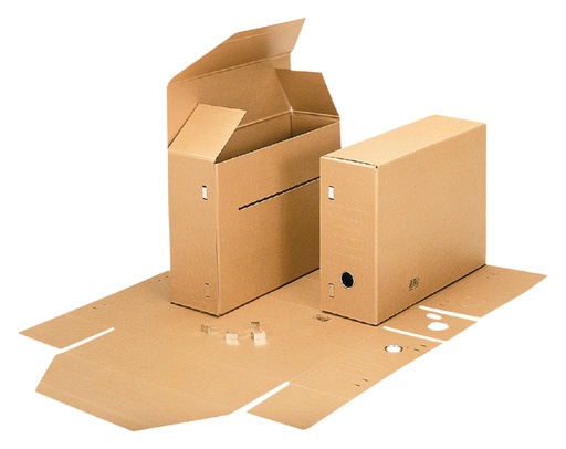 [531024] Gemeentearchiefdoos Esselte folio met haakjes bruin