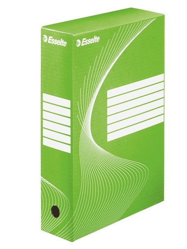 [531006] Boîte à archives Esselte Boxycolor 80mm vert