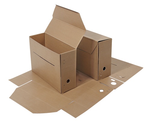 [531022] Boîte archives Djois Folio 370x265x115mm brun