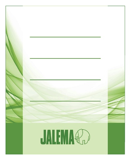 [817400] Etiquette dorsale pour boîte à archives blanc 50 pièces