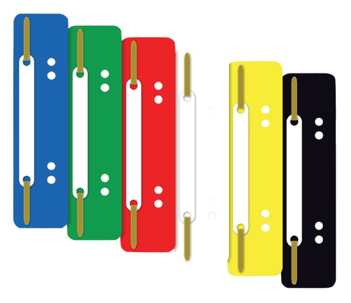 [512367] Relieur à lamelle Kangaro assorti 100 pièces