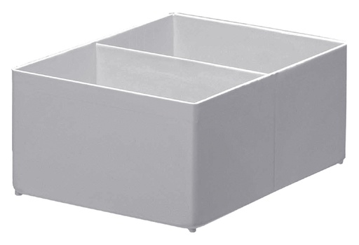 [505252] Inzetbak Djois hoog 70x122x168mm 2-vaks grijs