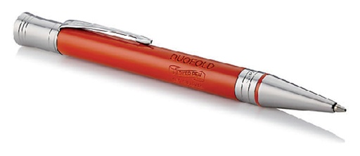 [600190] Balpen Parker Duofold Classic Vintage big lacquer red CT medium